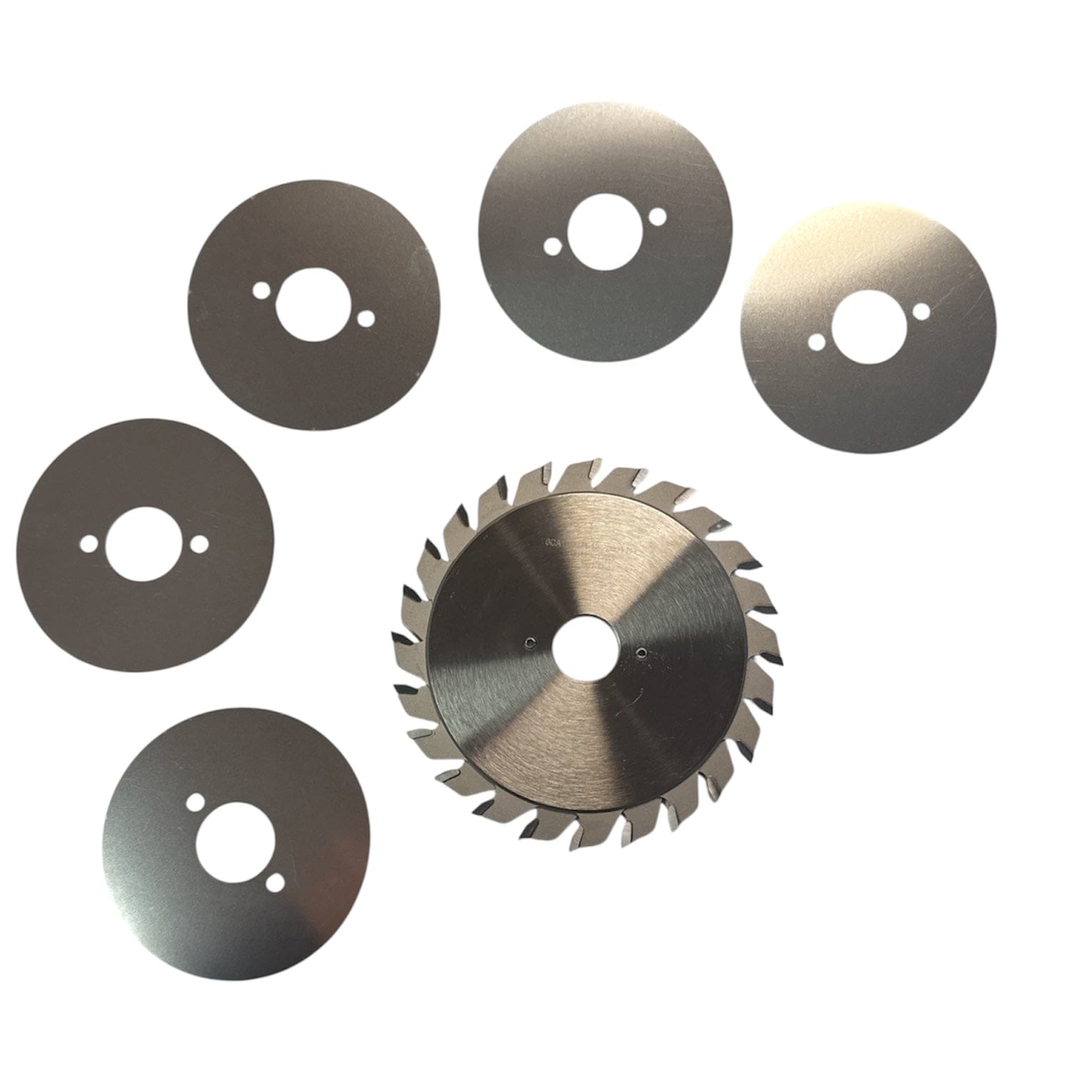 ToughCut Panel Saw Split Scribe Blade Set | 120mm x 20mm x 24T Tungsten Carbide Tipped (HW) Scribe Blade Set TC.120.24.20TC