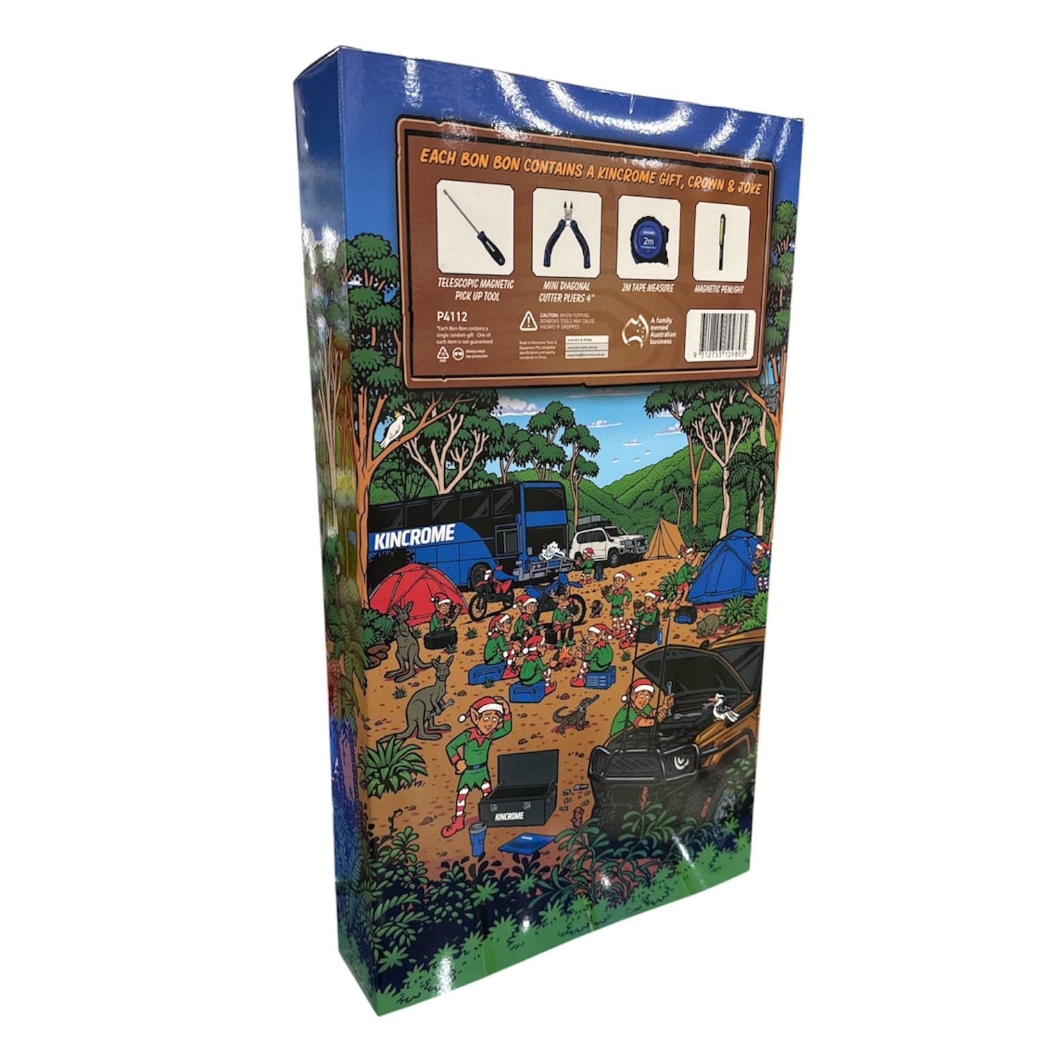 Kincrome *Limited 2025 Edition* 4Pce Christmas Bon Bon Pack P4112