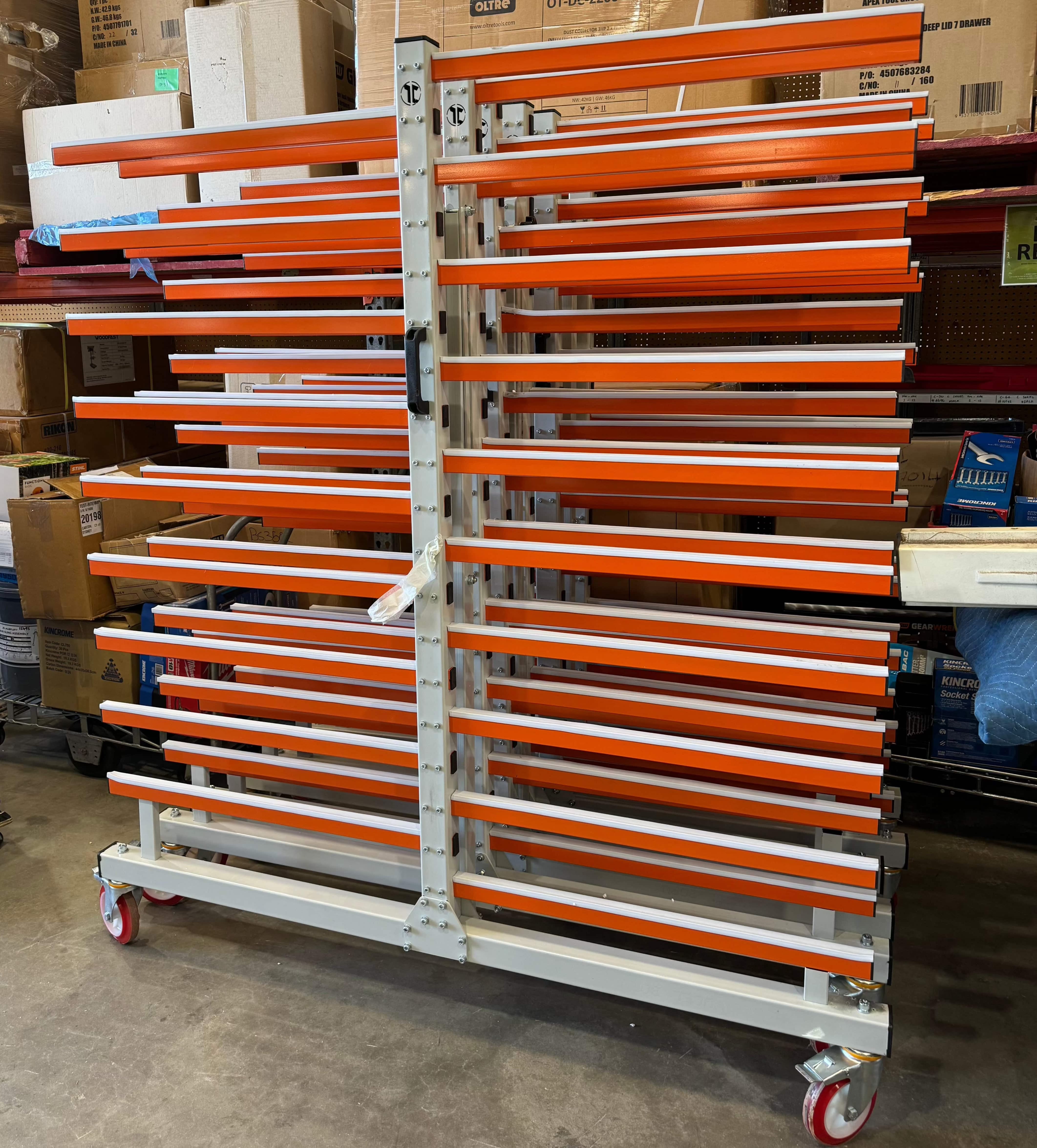 ToughCut Mobile Extendable Industrial Drying Racks
