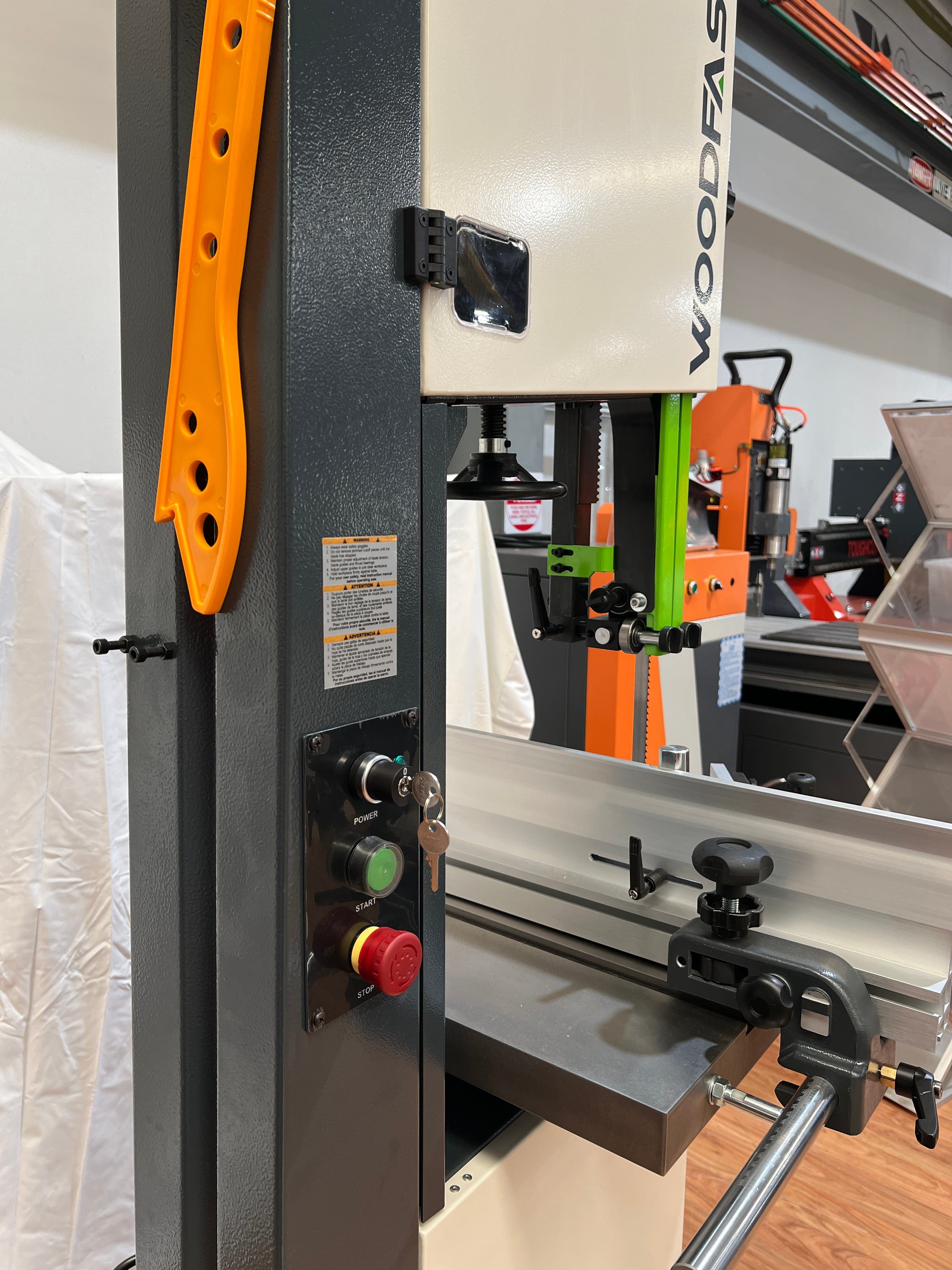 Woodfast 350mm (14") Professional Bandsaw 3HP 240V BS350E *New Arrival*