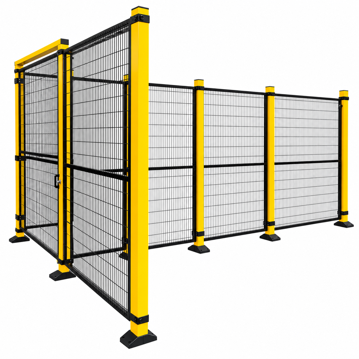ToughCut Industrial Safety Fencing System for CNC Routers & Machinery