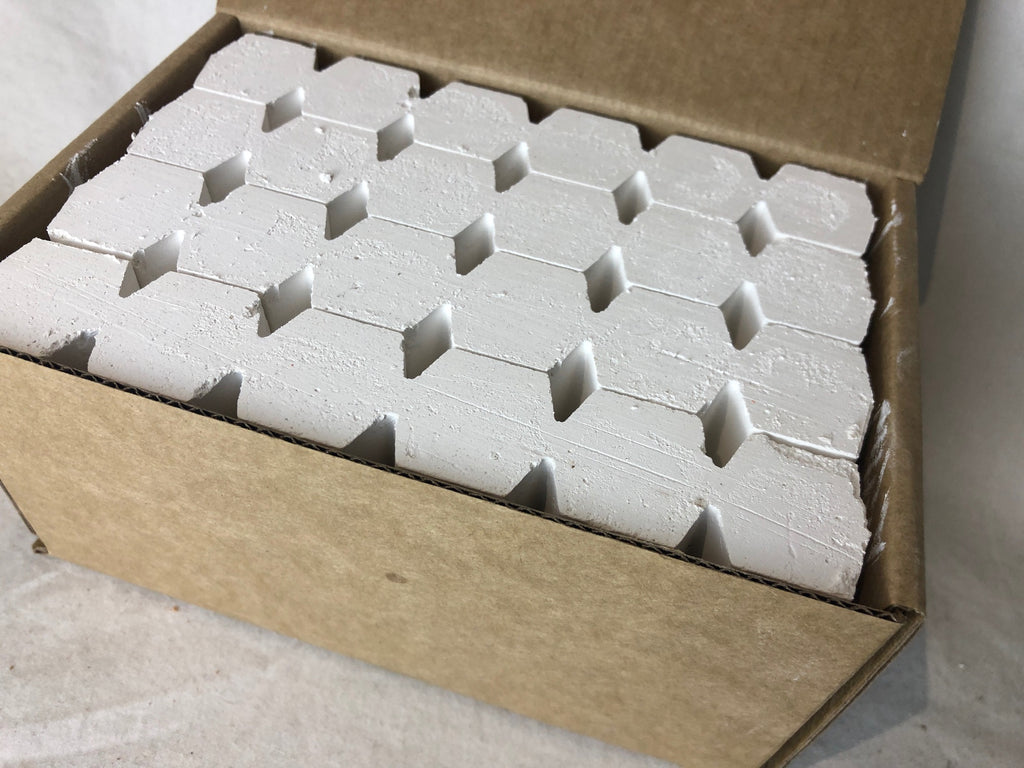 Leviathan White Block Chalk | 24 Stick Pack