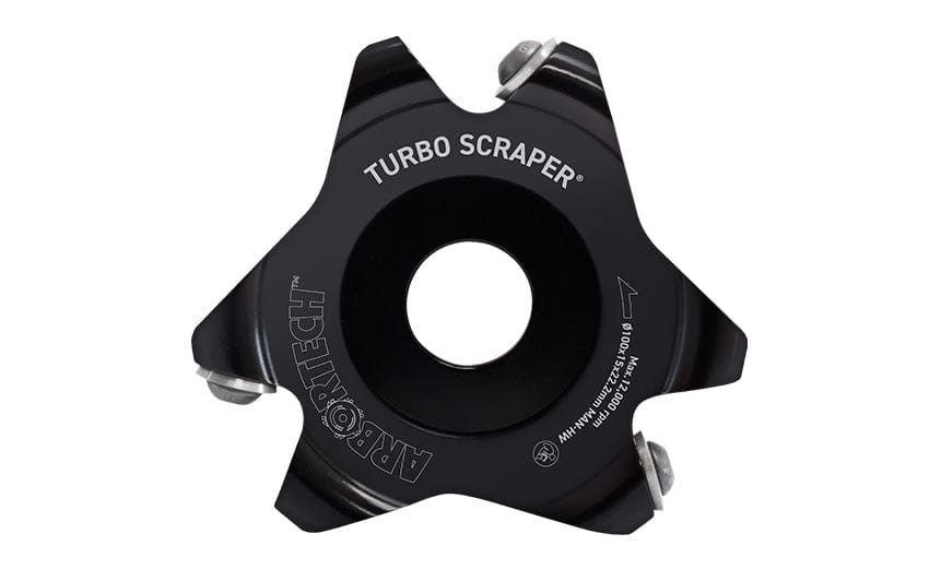 100mm Turbo Scraper Carving Disc IND.FG.600.00 by Arbortech
