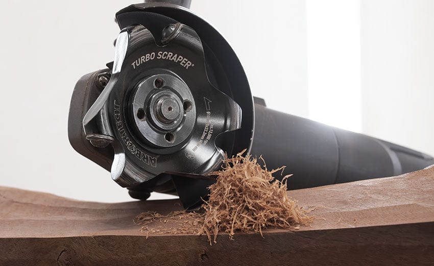 100mm Turbo Scraper Carving Disc IND.FG.600.00 by Arbortech