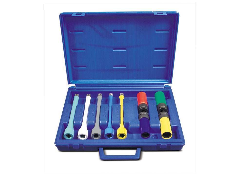 Action 9Pce 1/2" Drive Torque Limiting Extension / Wheel Nut Set 69623094