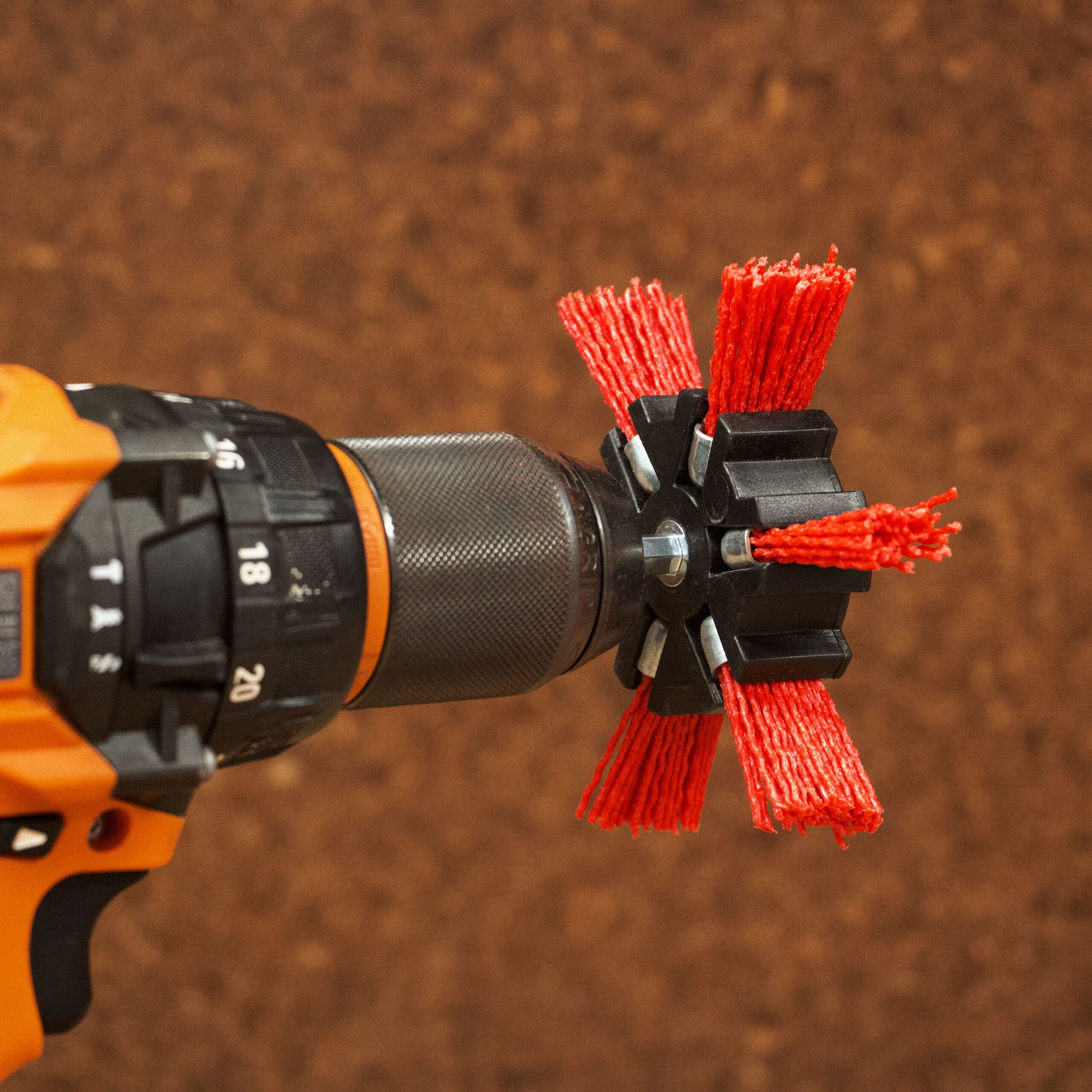 100mm Abrasive Nylon Fan Grinder - JAF100R by Josco