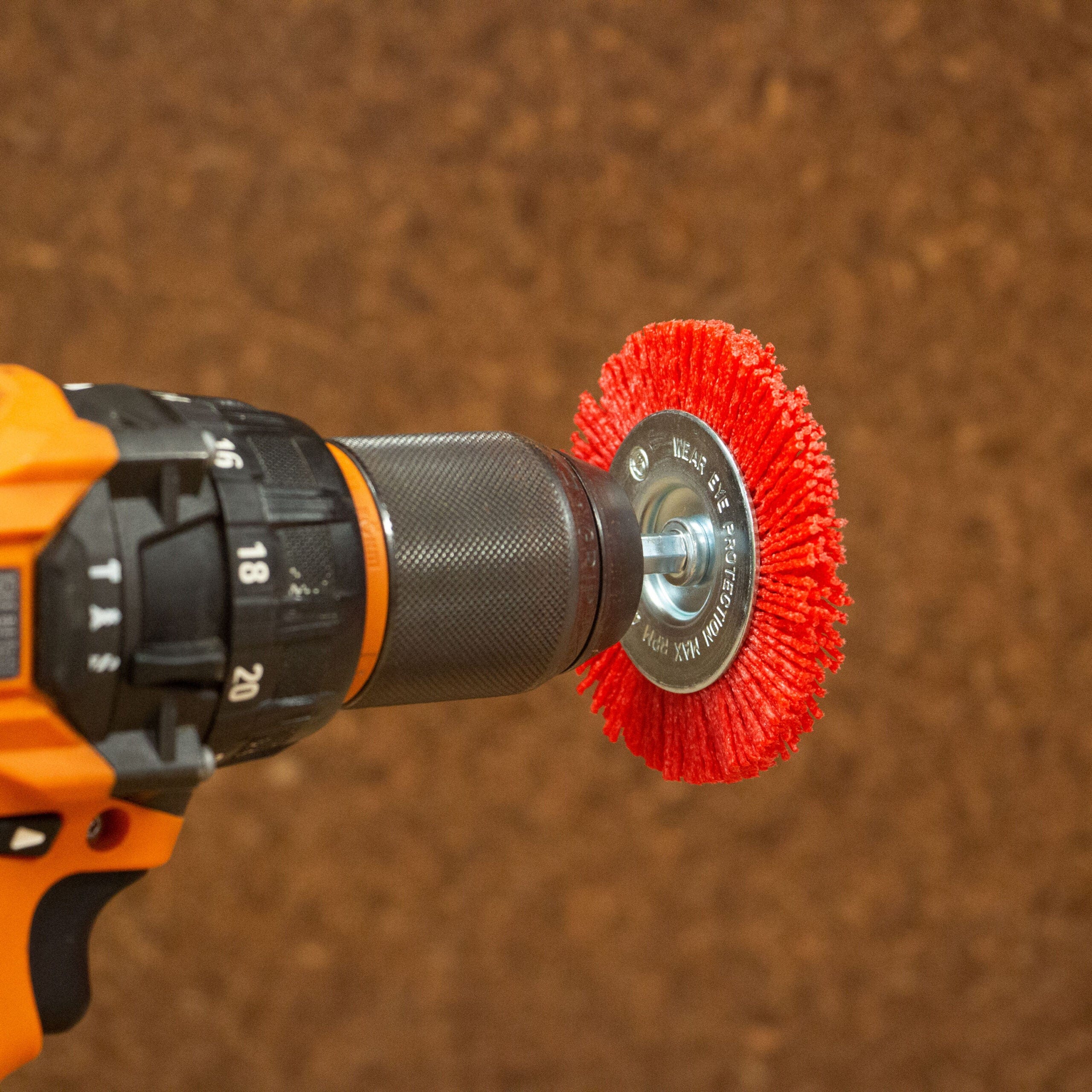 75mm Abrasive Nylon Wheel Brush - JAW75R by Josco