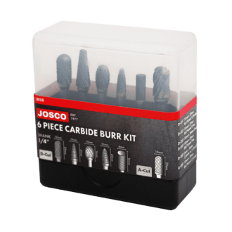 6Pce Carbide Burr Set JBS6 by Josco