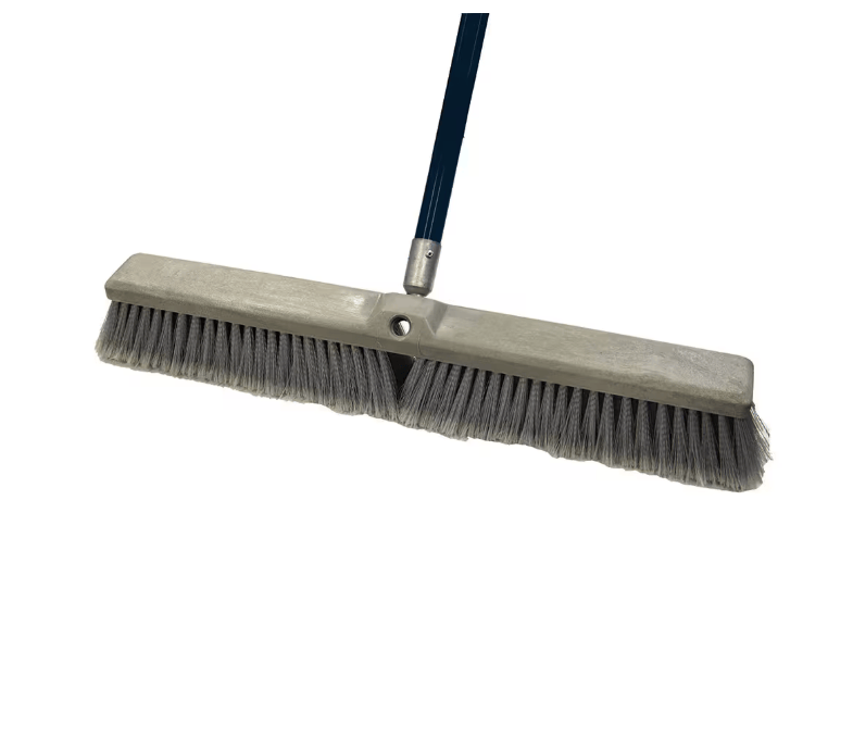 Josco All-Purpose Economy Platform Broom with Handle - Plastic Backed