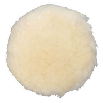 125mm Lambswool Bonnet Polishing Pad Disc with Hook & Loop Backing JP1009 by Josco
