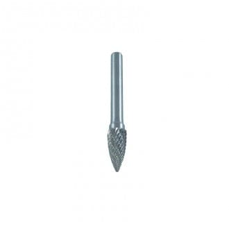 10mm x 20mm D-Cut Carbide Burr, Pointed End Tree - JB1702 by Josco