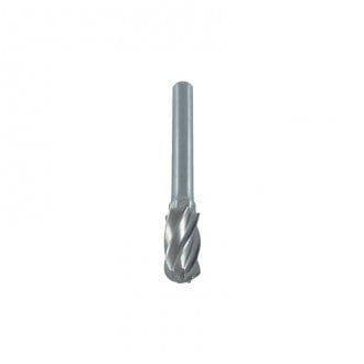 10mm x 20mm Aluminium Cut Ball Nosed Cylinder Carbide Burr - JB2101 by Garryson