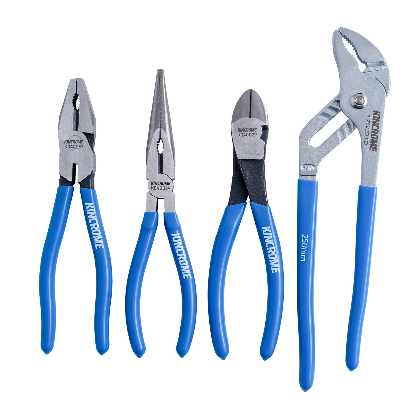 Kincrome 4 Piece Vinyl Grip Plier Set K040064