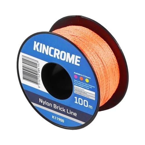 Nylon Brick Line 100m - K11900 by Kincrome