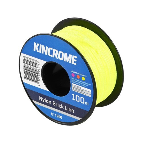 Nylon Brick Line 100m - K11900 by Kincrome