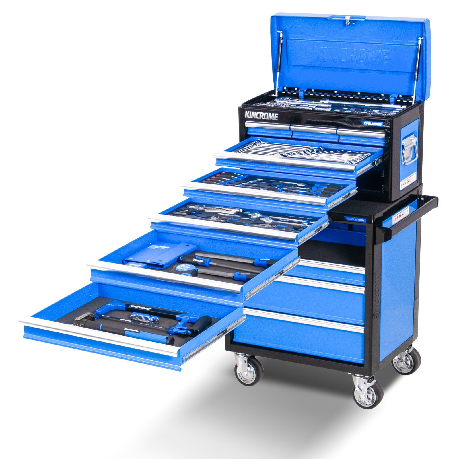 Kincrome EVOLUTION Workshop Tool Kit 185 Piece (11 Drawer) K1225