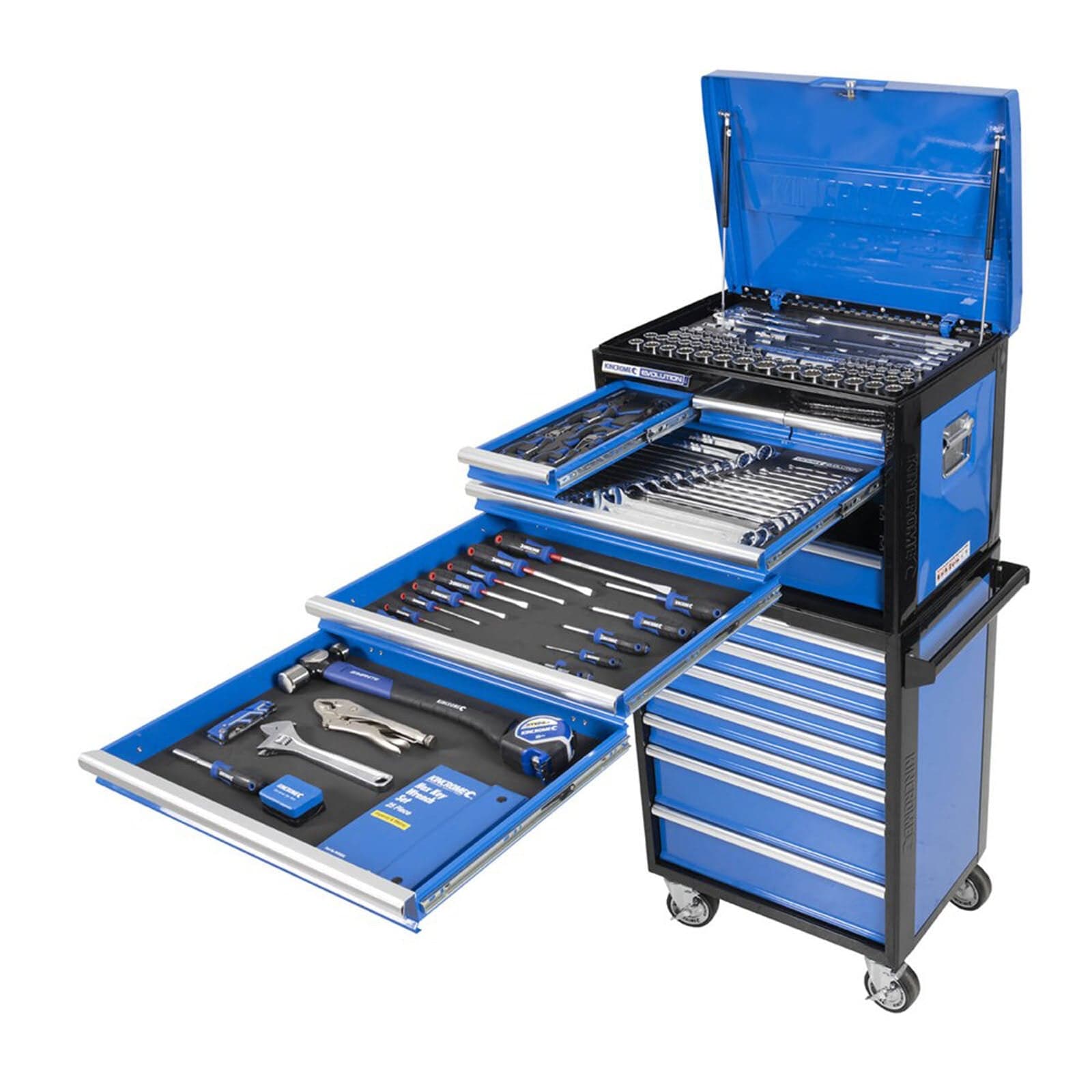EVOLUTION Workshop Tool Kit 205 Piece 14 Drawer 26" - K1230 by Kincrome
