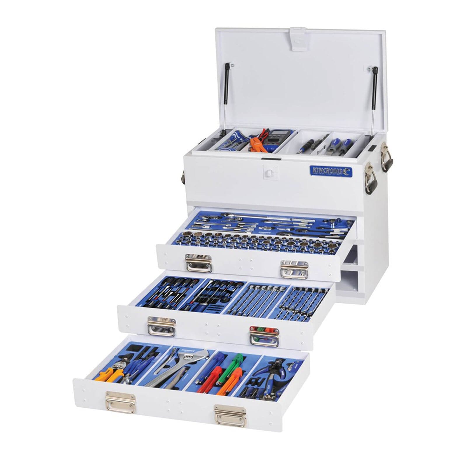 Truck Box Tool Kit 280 Piece 3 Drawer 28" - K1255W by Kincrome