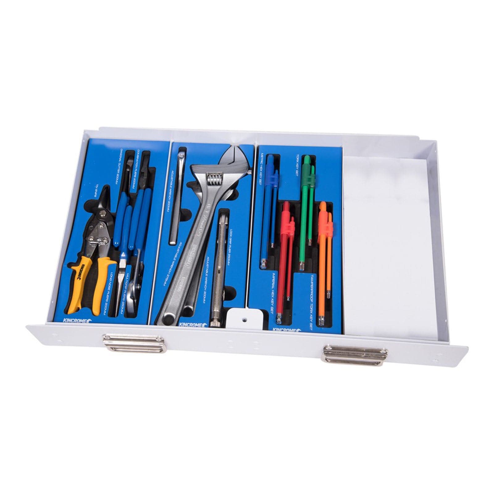 Truck Box Tool Kit 219 Piece 3 Drawer 28" - K1258W by Kincrome