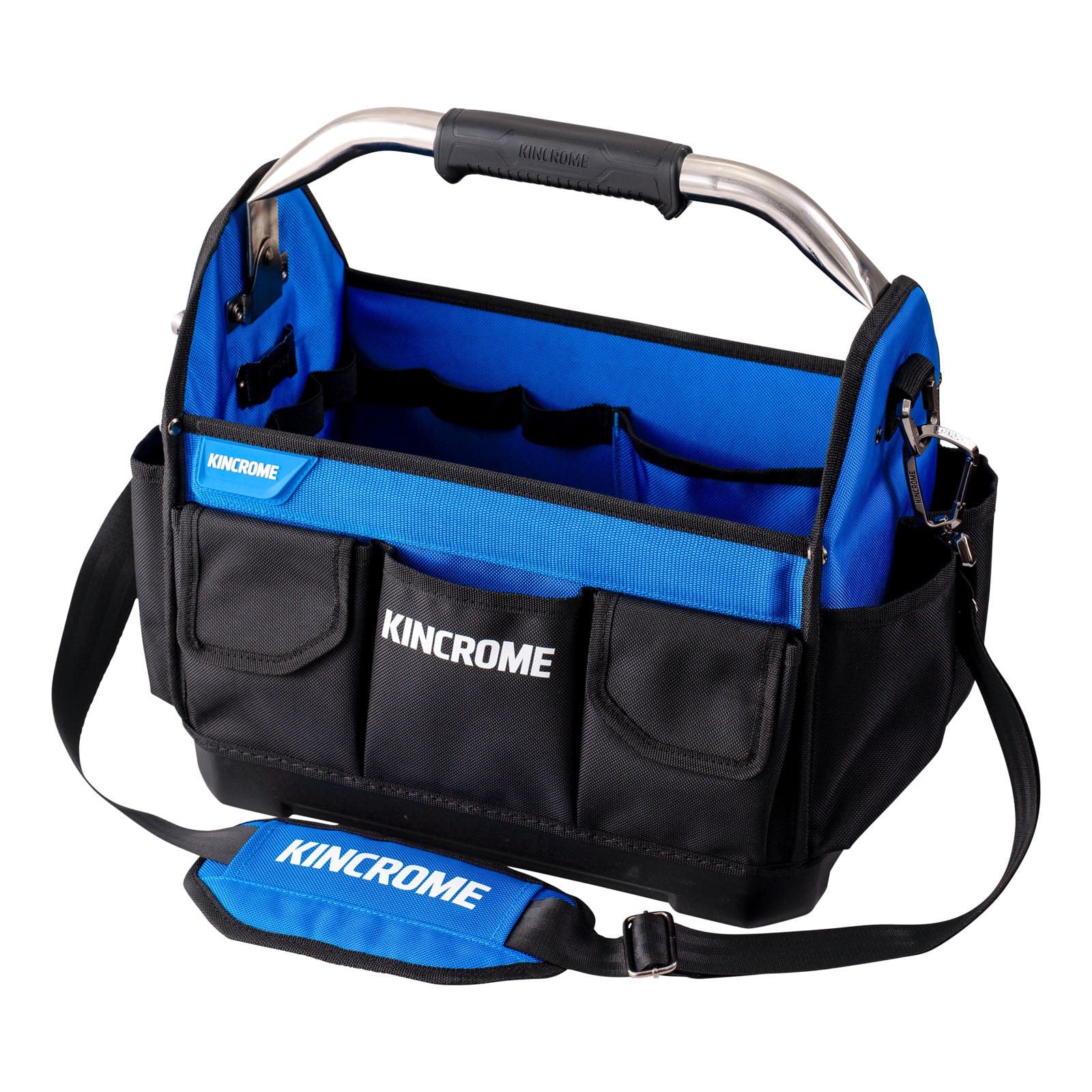 Kincrome Hard Base Open Tote Swivel Handle Bag K13521 | Small, Medium, or Large