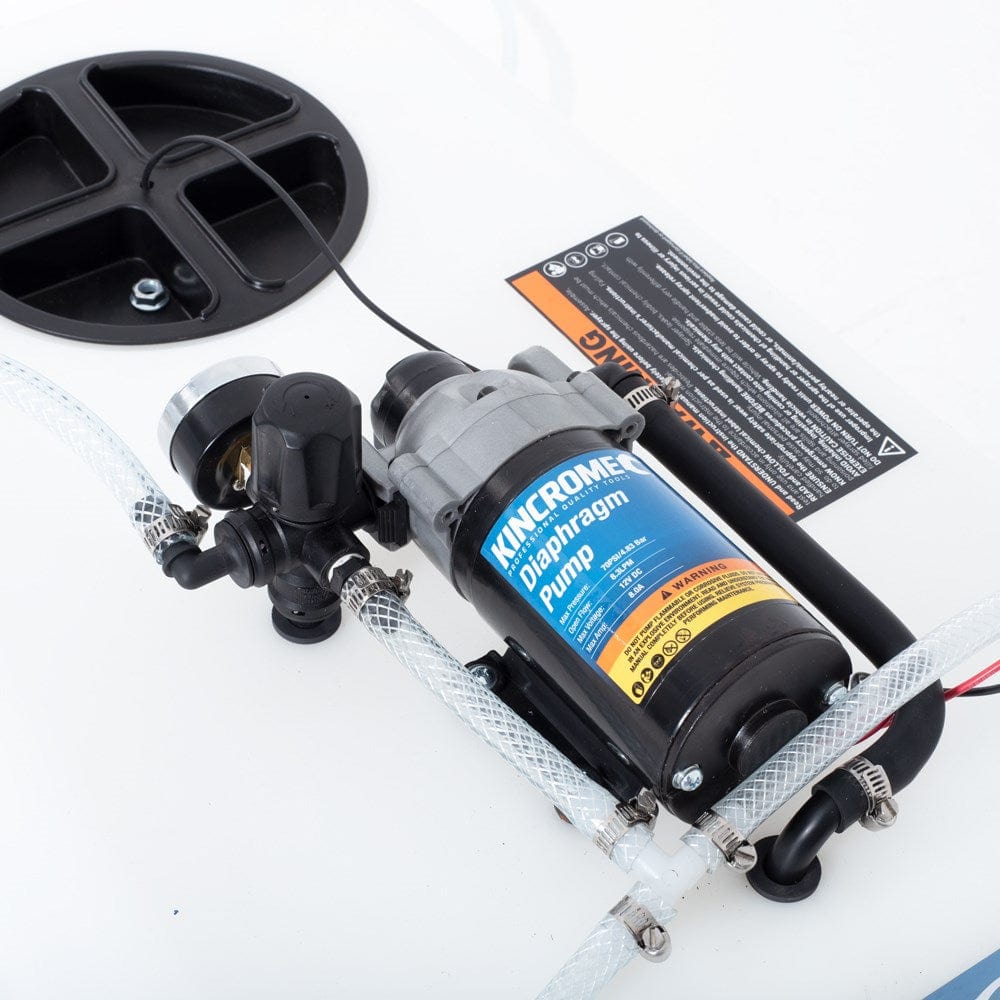 117L Tow Behind Broadcast & Spot Agriculture Sprayer with 12V Pump K16004 by Kincrome