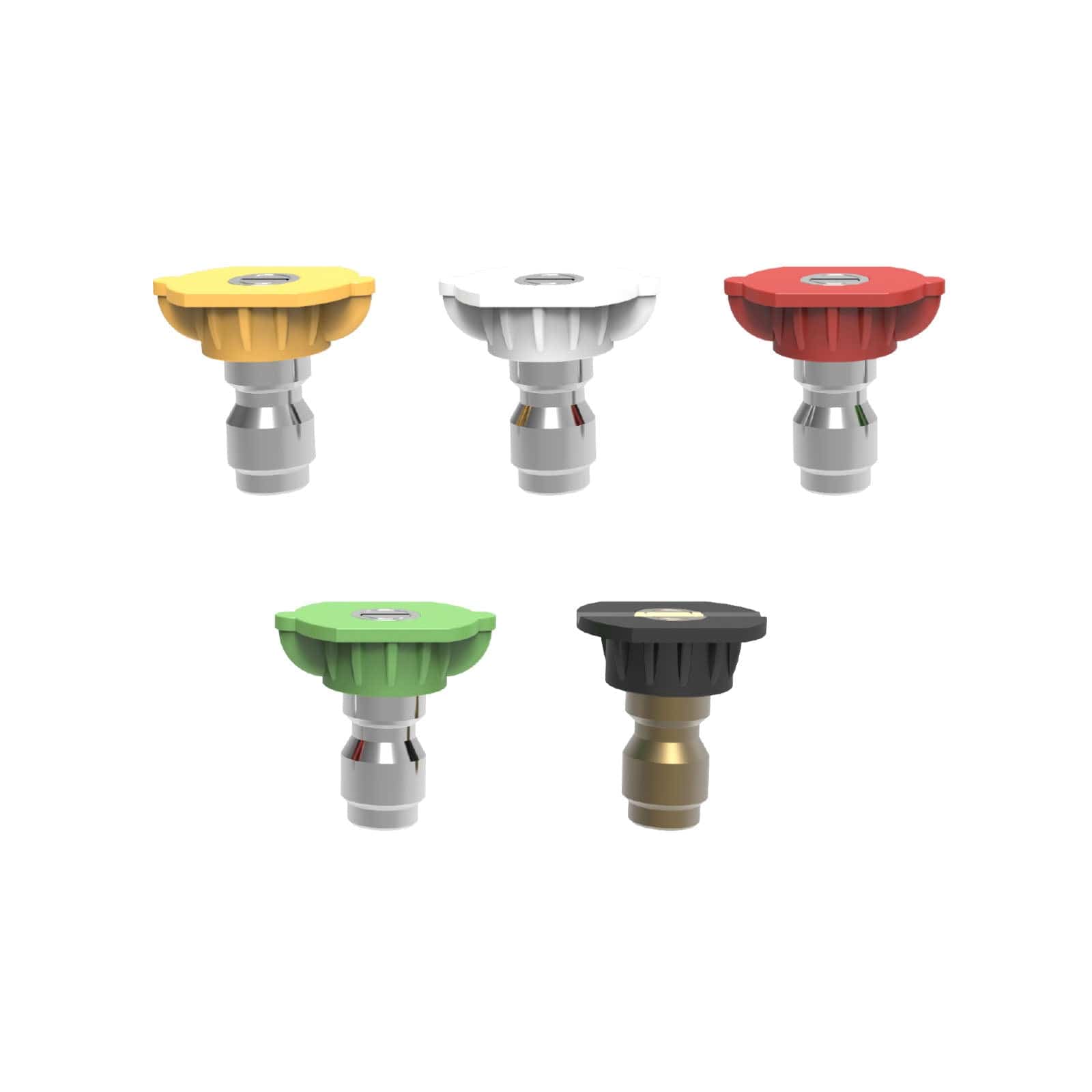 Kincrome 5Pce Pressure Washer Quick-Connect Nozzle Set K16260
