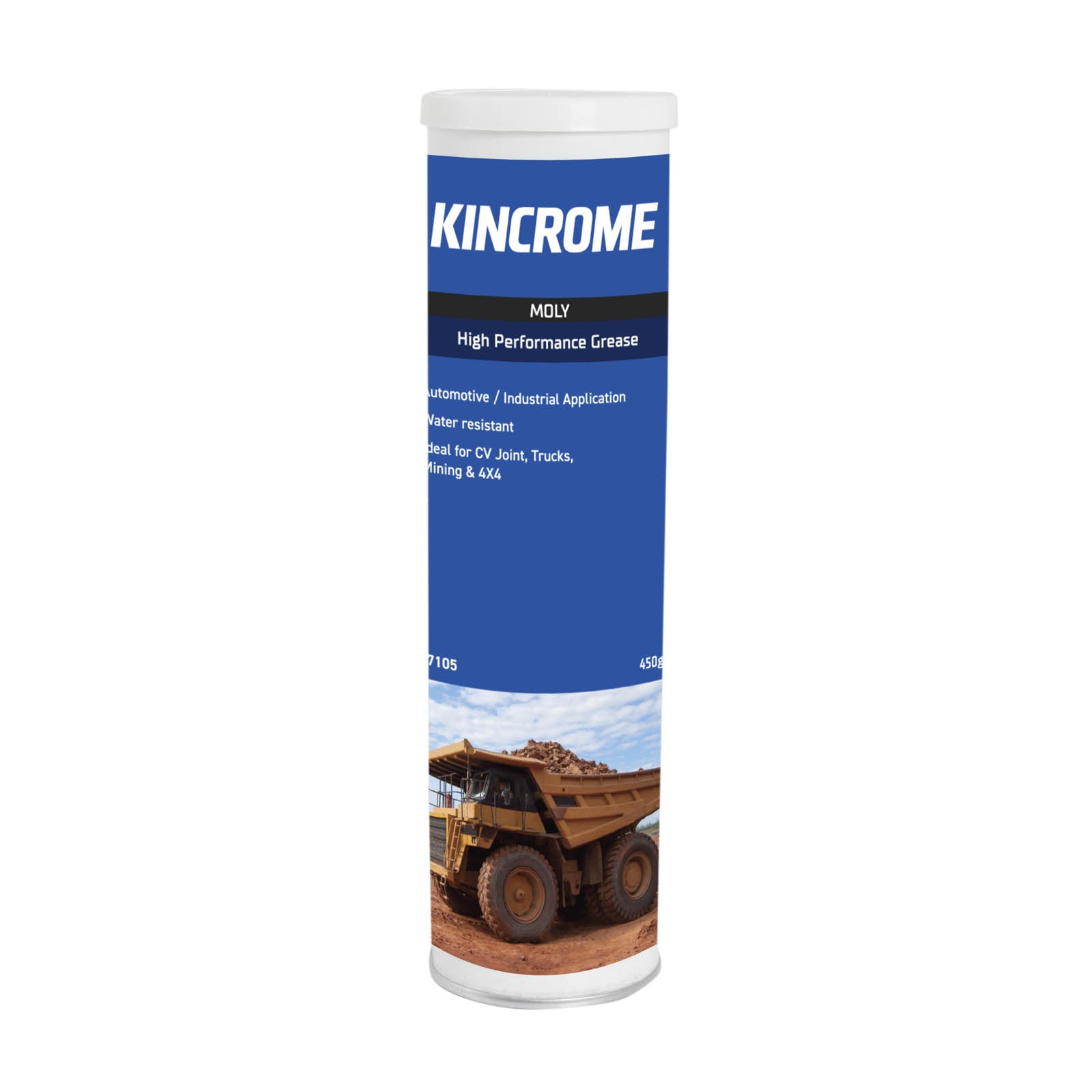 Kincrome High Performance Moly Grease Cartridge 450g