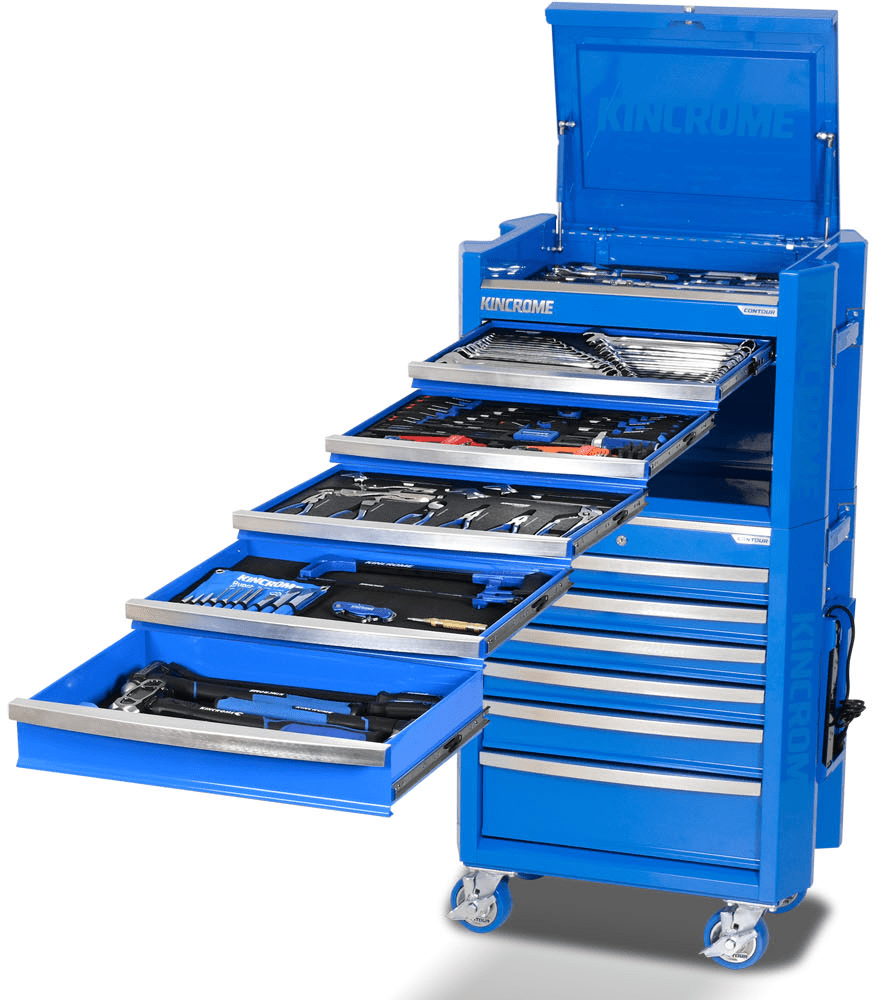 Kincrome CONTOUR® Workshop Tool Kit 278 Piece 11 Drawer 29" K1950 / K1950B