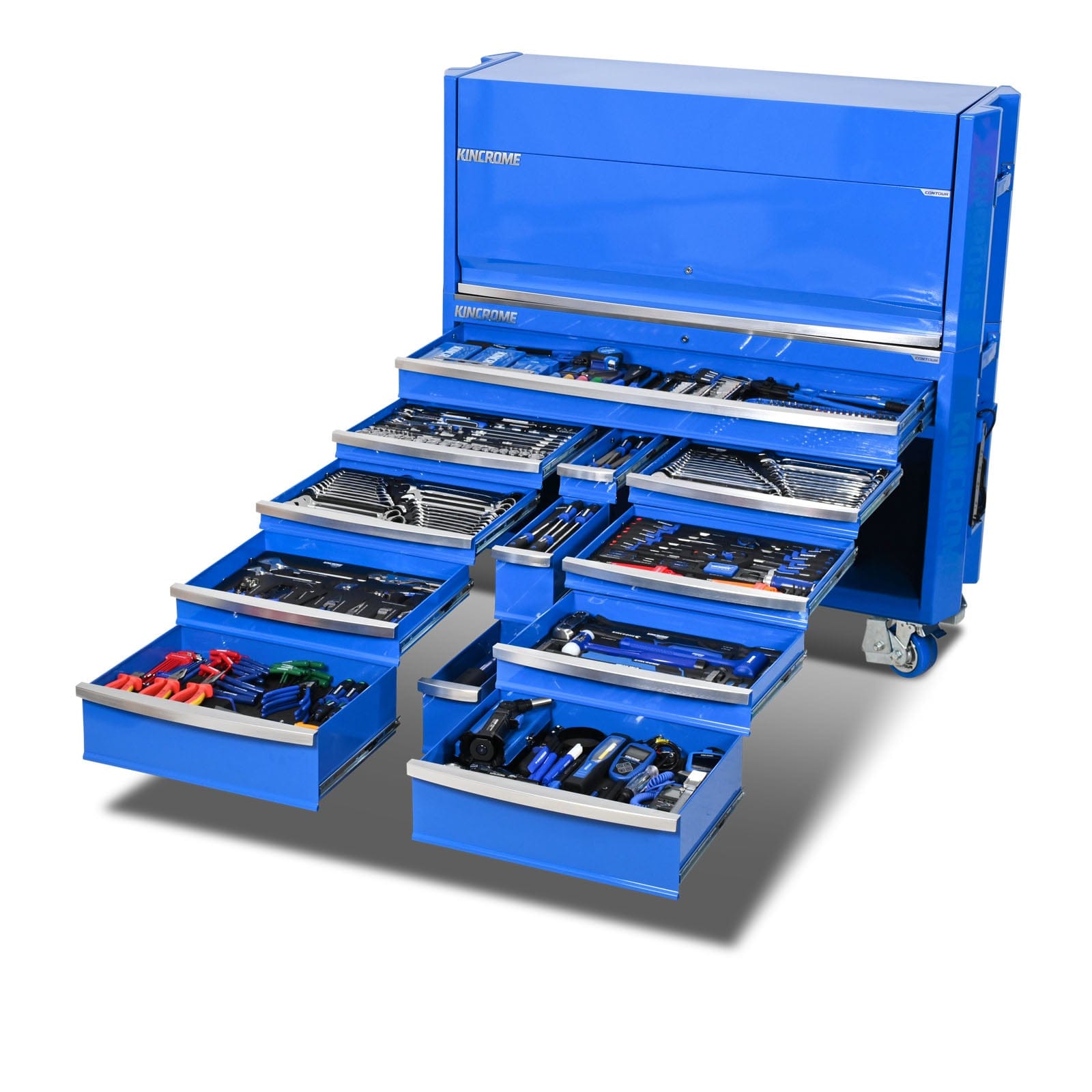 CONTOUR® Workshop Tool Kit 869Pce 12 Drawer 60" K1965 / K1965B by Kincrome