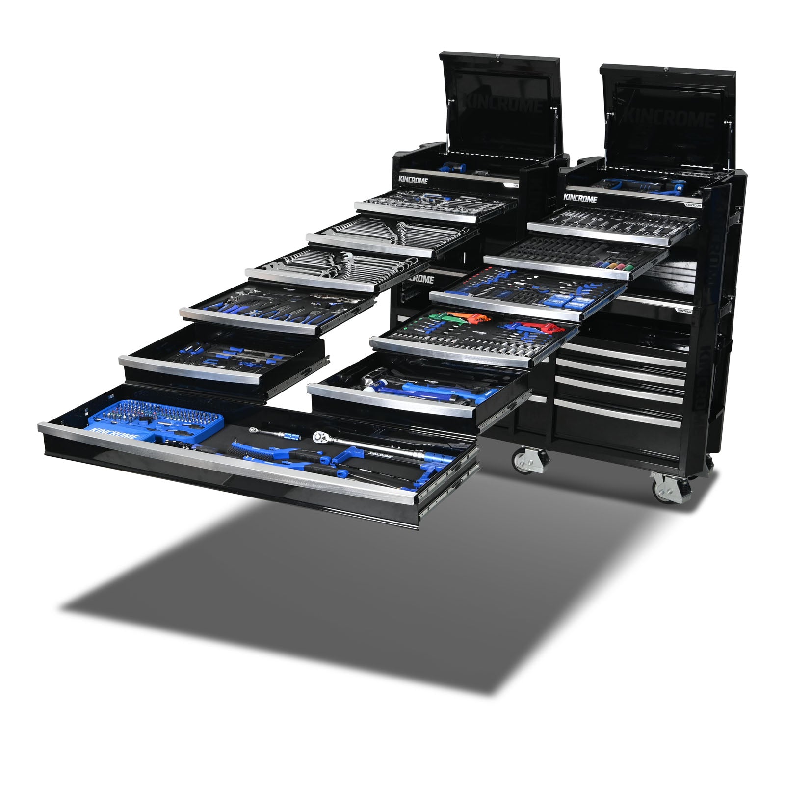 Kincrome CONTOUR Workshop Tool Kit 868 Piece 22 Drawer (60") BONUS Edition - K1967BO (Blue) / K1967BBO (Black)