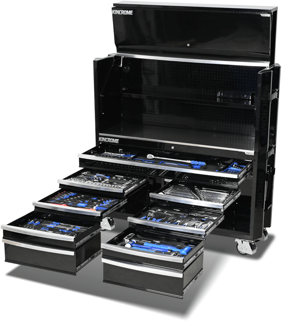 CONTOUR® Trolley Tool Kit 455 Piece 12 Drawer (60") K1969 / K1969B by Kincrome