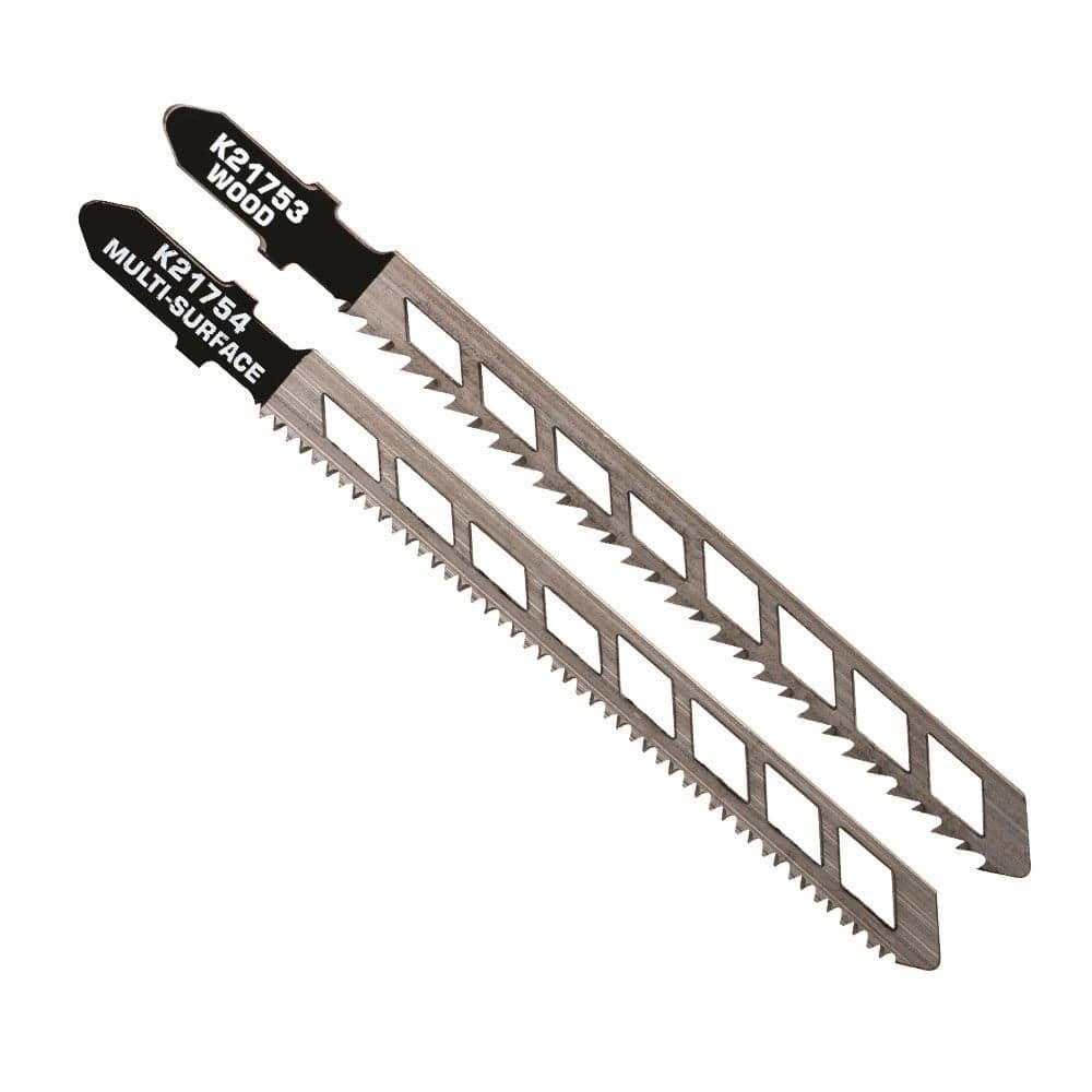 2Pce Wood & Multi Surface Cutting Jigsaw Blades K21701 by Kincrome