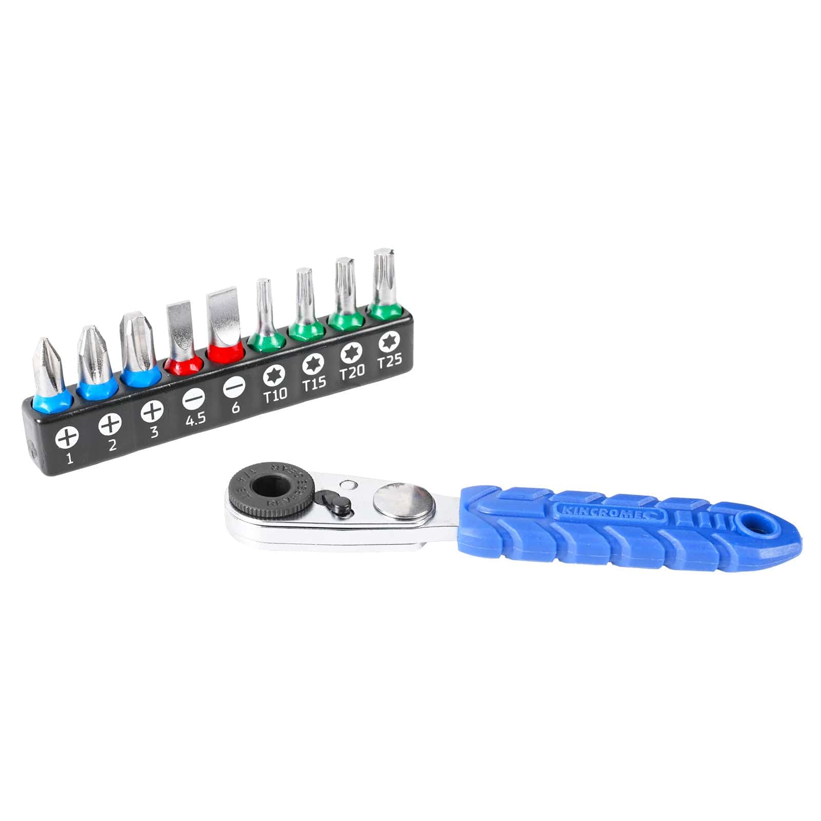 Mini Ratchet Bit Set 10 Piece - K5014 by Kincrome