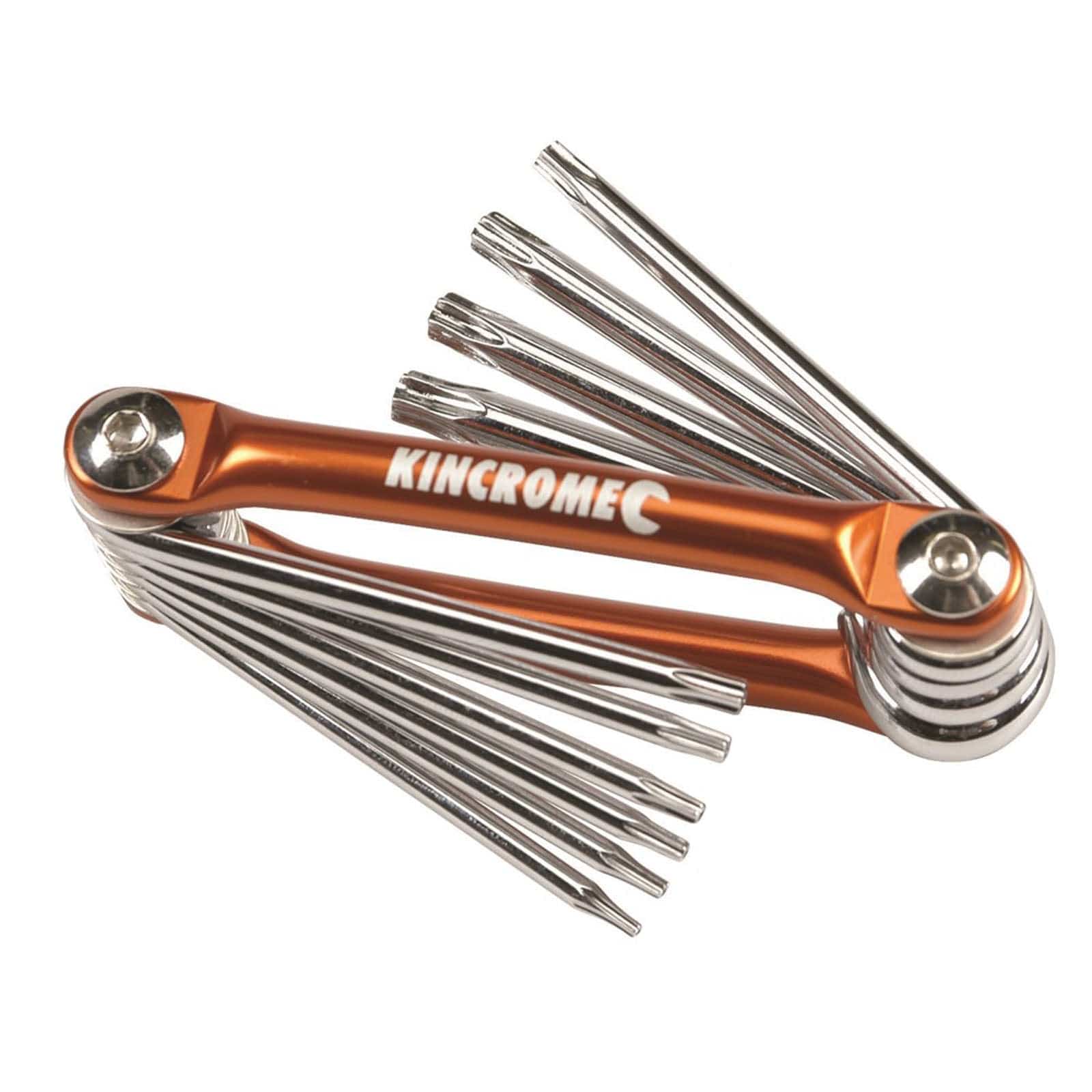 Kincrome Folding Tamperproof TORX Set 10 Piece K5048