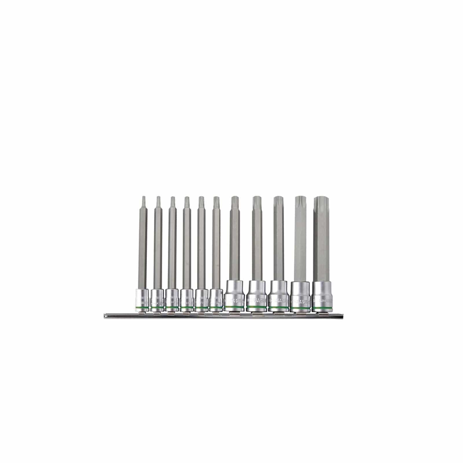 TORX Socket Set Long Series 11 Piece 1/4 & 3/8" Drive - K5225 by Kincrome
