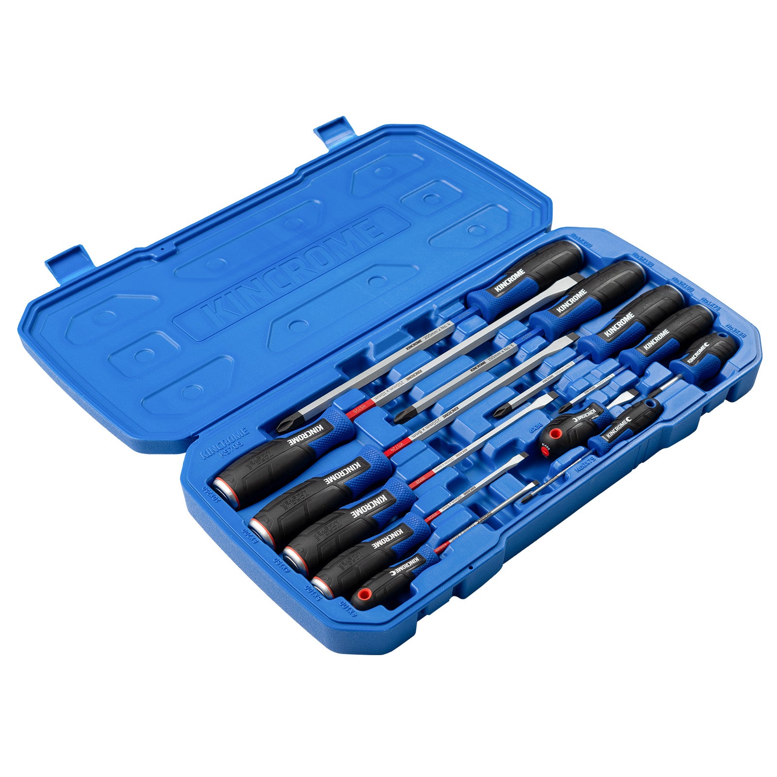 Kincrome 12 Piece Thru Tang Screwdriver Set K5705