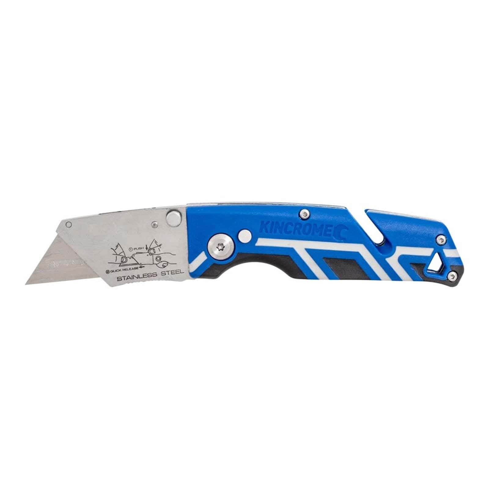 Folding Utility Knife Triple Grip Handle - K6266 by Kincrome