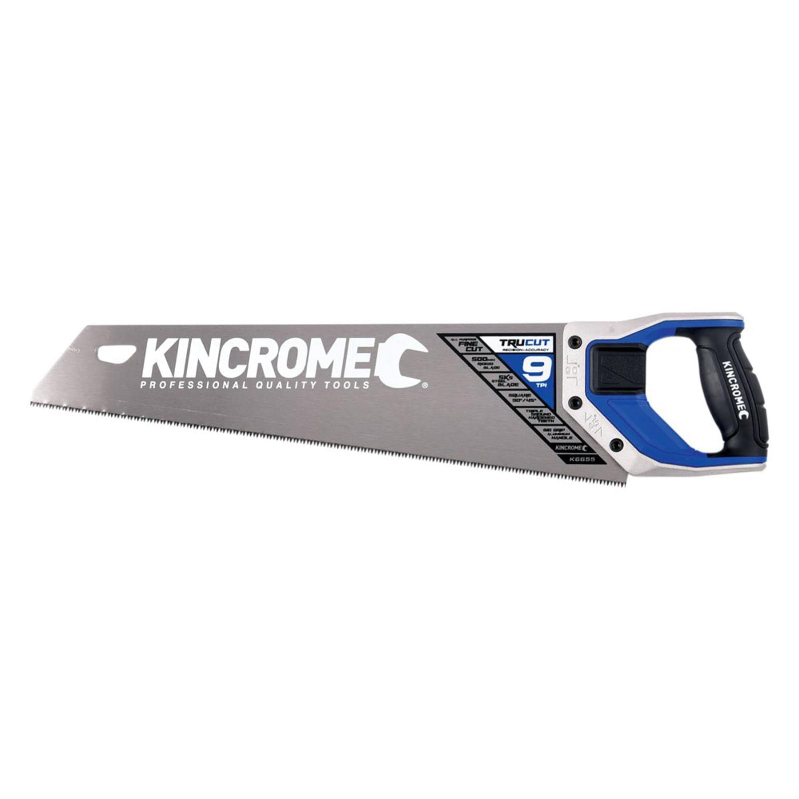 TRUCUT Handsaw 500mm (20") - K6655 by Kincrome