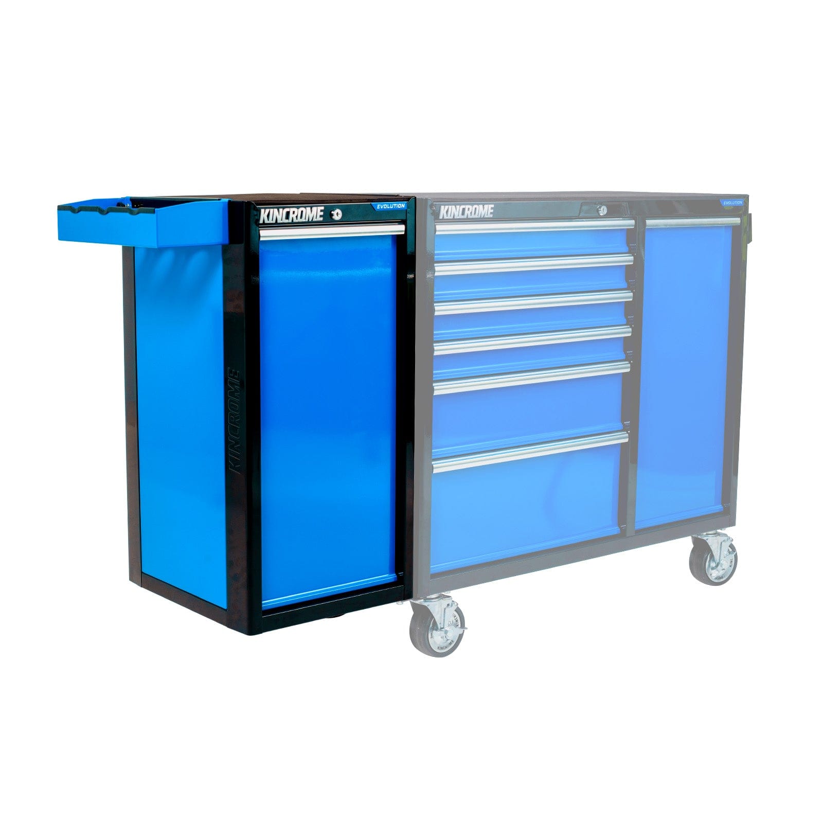 Kincrome EVOLUTION 1 Drawer 436mm (17") Power Tool Side Locker K7957