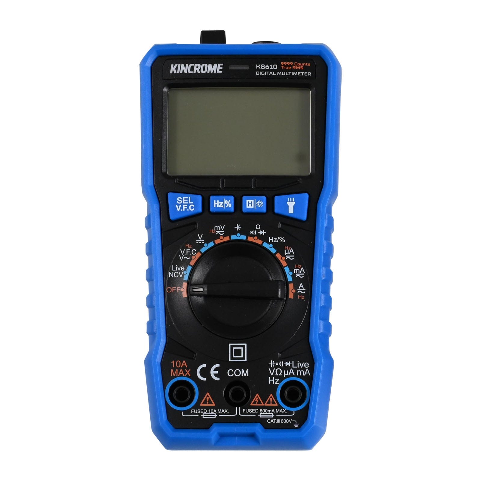Digital Auto Range Multimeter Manual K8610 by Kincrome