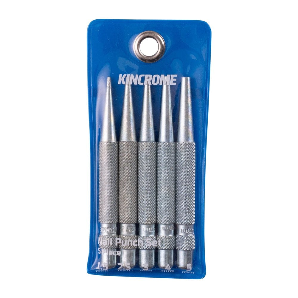 5Pce Nail Punch Set K9479 by Kincrome