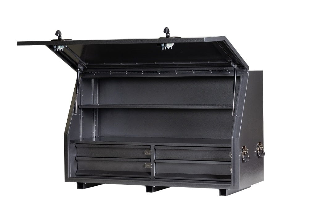 KA BOXES 1360 Series 4 Drawer 2 Shelf Ute Box KA1360D4S2