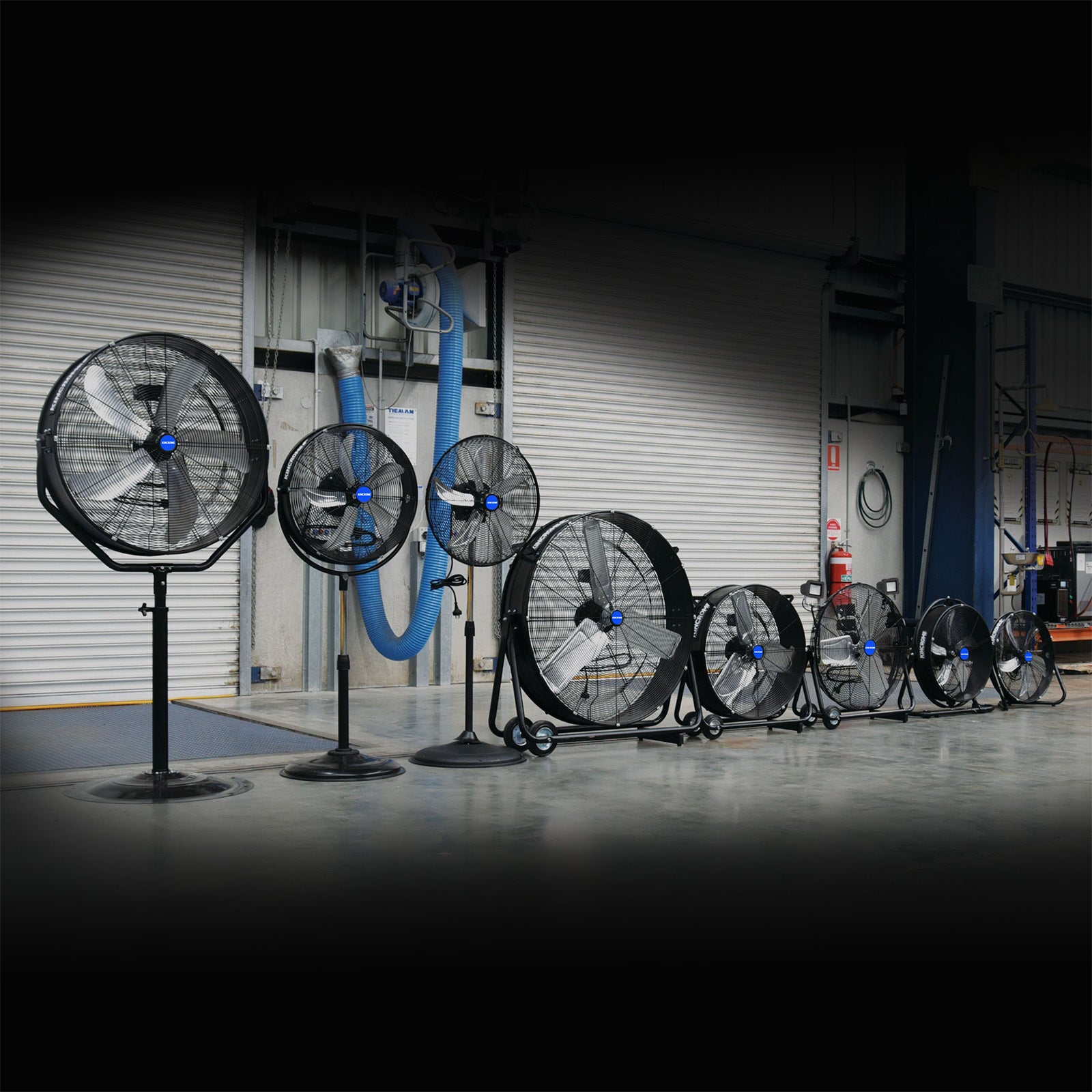 Kincrome 500mm (20") Heavy Duty Wall Fan KP1010