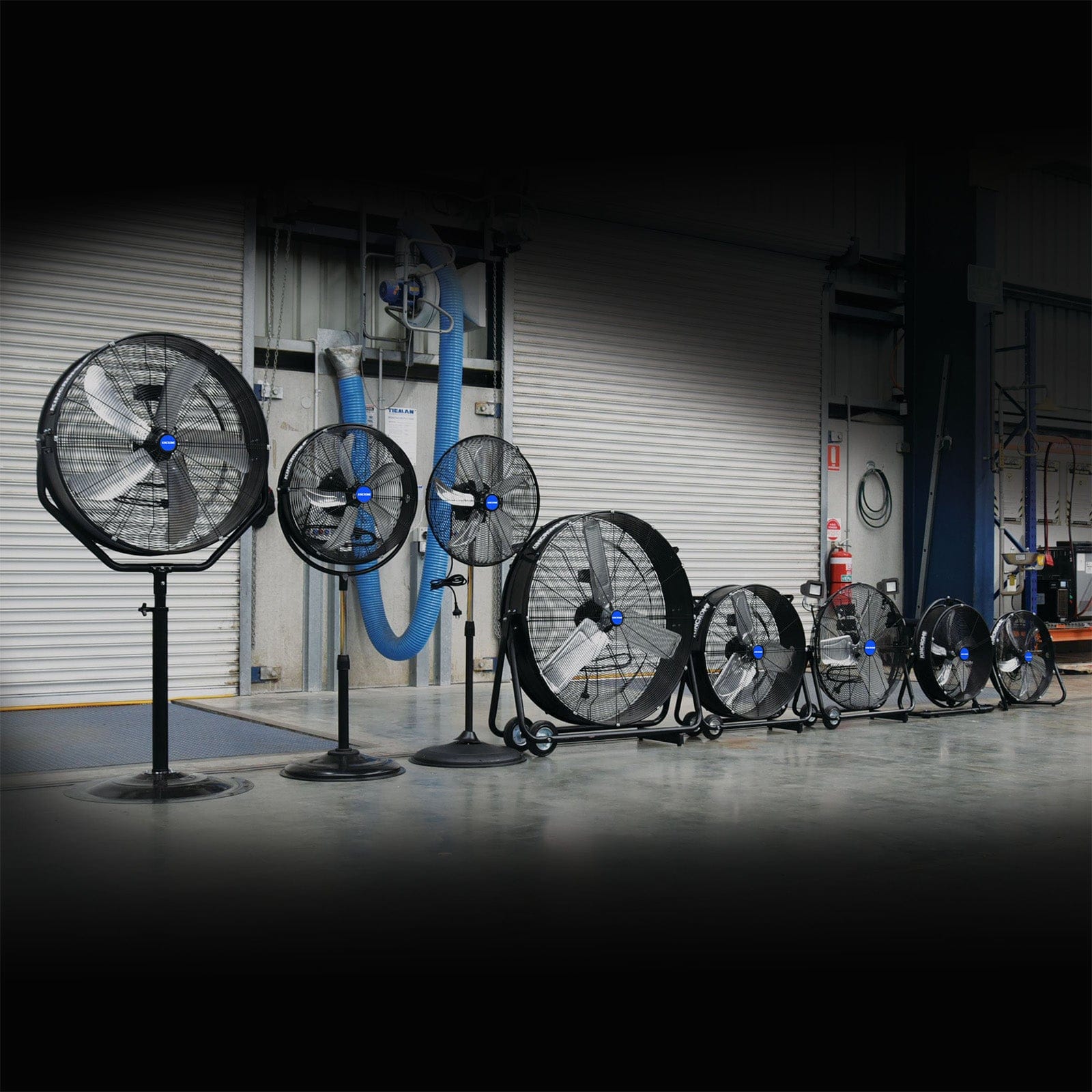 Kincrome 500mm (20") Heavy Duty Wall Fan KP1010