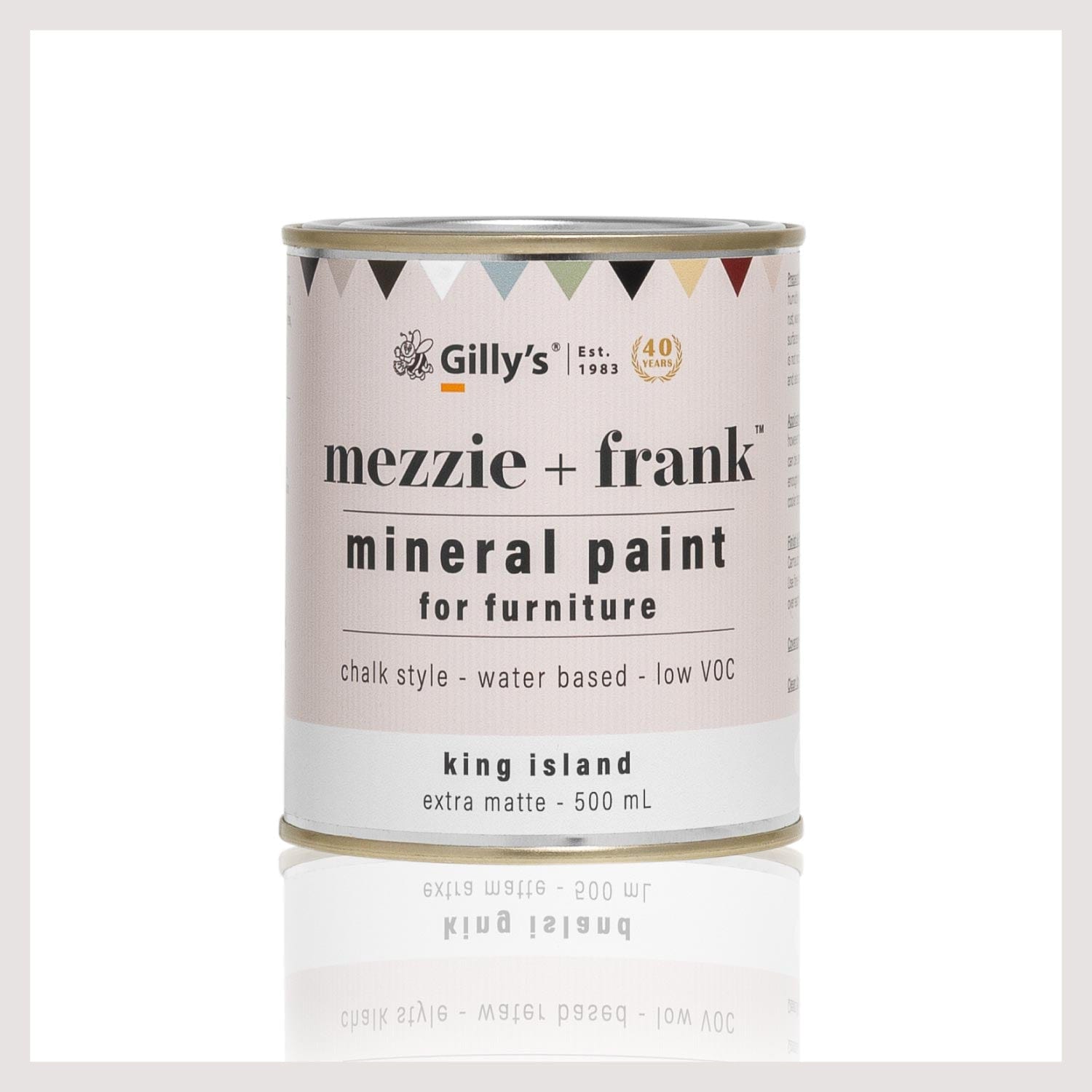 Mezzie + Frank Chalk Style Mineral Paint by Gilly's