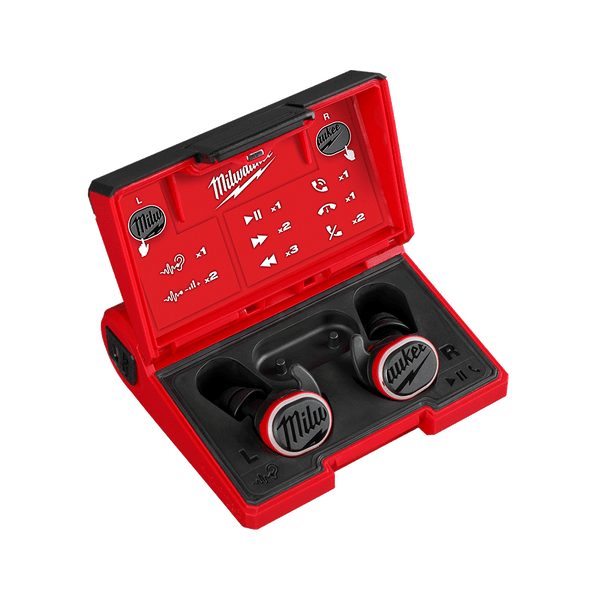 REDLITHIUM™ USB Bluetooth Headphones 3.0AH Kit L4RLEPB301 by Milwaukee