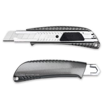 18mm Aluminium Ergo Cutter Knife - LDBA5 by Komelon