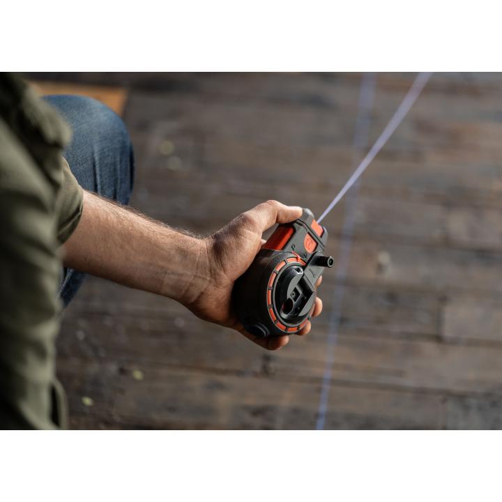 Crescent Lufkin 30m 6:1 Contractor Chalk & Reel with Red Chalk CL100R