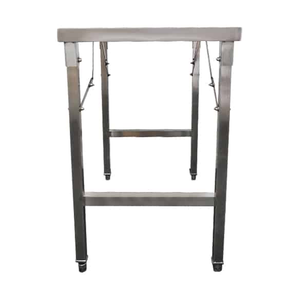 Richmond 1200 x 610 x 910mm Folding Stainless Steel Table BEN010
