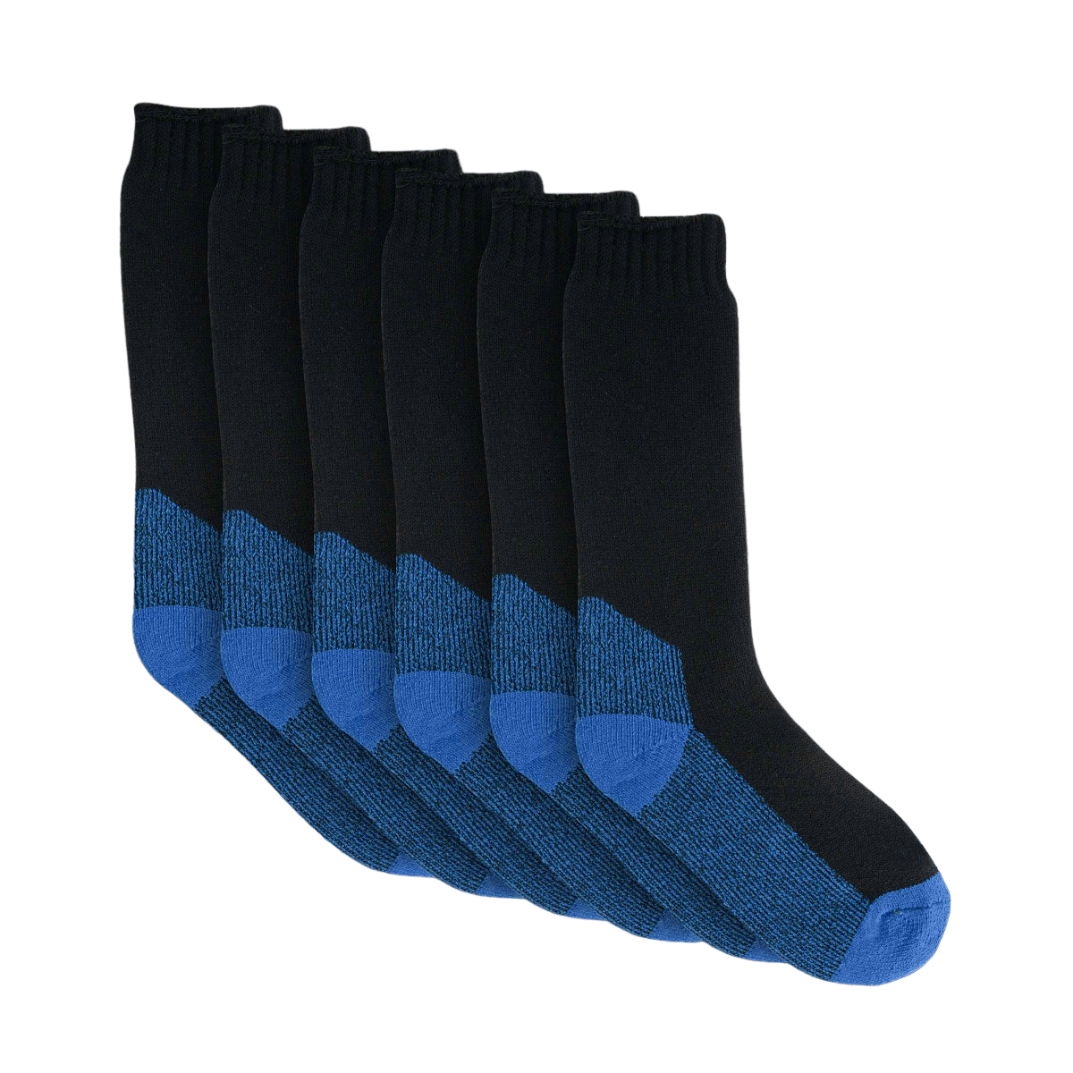 Premium 3 Pair Wool Socks Black Size 6-10 M01W0610-3BK by Moondyne